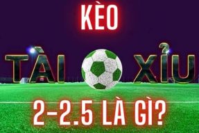 Kèo tài xỉu 2-2.5 là gì? Chơi kèo tài xỉu 2-2.5 thế nào thắng lớn?